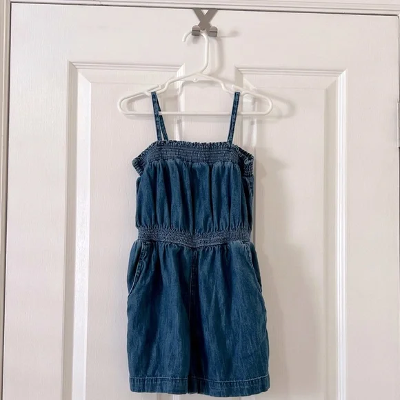 GAP Kids - Denim Romper - Picture 2 of 8